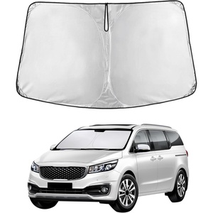 Econour Windshield Sun Shade Compatible for Rivian R1S R1T 2022-2025 2026 | Sun Visor for Front Windshield & Window Sun Shade Cover, UV Heat Blocker & Protector, Car Accessories(For Kia Carnival (2015 – 2021))