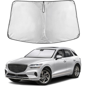 Econour Windshield Sun Shade Compatible for Rivian R1S R1T 2022-2025 2026 | Sun Visor for Front Windshield & Window Sun Shade Cover, UV Heat Blocker & Protector, Car Accessories(for Genesis GV70 2022-2026)