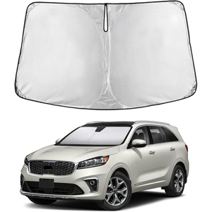 Econour Windshield Sun Shade Compatible for Rivian R1S R1T 2022-2025 2026 | Sun Visor for Front Windshield & Window Sun Shade Cover, UV Heat Blocker & Protector, Car Accessories(for Kia Sorento 2016–2020)