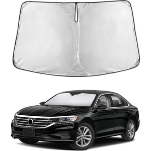 Econour Windshield Sun Shade Compatible for Rivian R1S R1T 2022-2025 2026 | Sun Visor for Front Windshield & Window Sun Shade Cover, UV Heat Blocker & Protector, Car Accessories(for Volkswagen Passat 2012–2022)