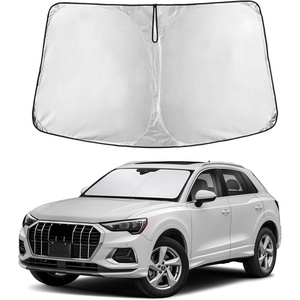 Econour Windshield Sun Shade Compatible for Rivian R1S R1T 2022-2025 2026 | Sun Visor for Front Windshield & Window Sun Shade Cover, UV Heat Blocker & Protector, Car Accessories(For Audi Q3 (2019-2026))