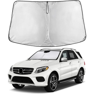 Econour Windshield Sun Shade Compatible for Rivian R1S R1T 2022-2025 2026 | Sun Visor for Front Windshield & Window Sun Shade Cover, UV Heat Blocker & Protector, Car Accessories(for Mercedes-Benz GLE 2012–2019)