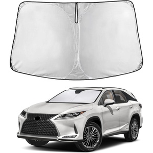 Econour Windshield Sun Shade Compatible for Rivian R1S R1T 2022-2025 2026 | Sun Visor for Front Windshield & Window Sun Shade Cover, UV Heat Blocker & Protector, Car Accessories(for Lexus RX 2016–2022)