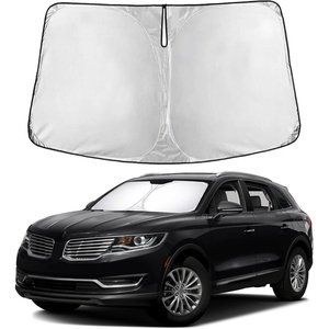 Econour Windshield Sun Shade Compatible for Rivian R1S R1T 2022-2025 2026 | Sun Visor for Front Windshield & Window Sun Shade Cover, UV Heat Blocker & Protector, Car Accessories(For Lincoln MKX (2016 – 2021))
