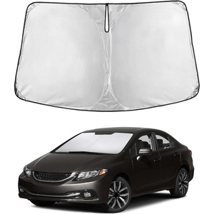 Econour Windshield Sun Shade Compatible for Rivian R1S R1T 2022-2025 2026 | Sun Visor for Front Windshield & Window Sun Shade Cover, UV Heat Blocker & Protector, Car Accessories(For Honda Civic (2012-2015))