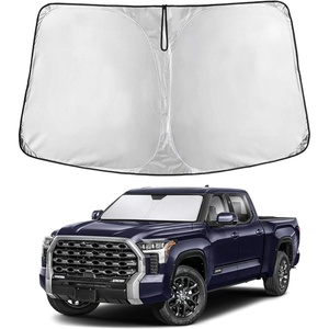 Econour Windshield Sun Shade Compatible for Rivian R1S R1T 2022-2025 2026 | Sun Visor for Front Windshield & Window Sun Shade Cover, UV Heat Blocker & Protector, Car Accessories(For Toyota Tundra (2007-2021))