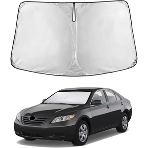 Econour Windshield Sun Shade Compatible for Rivian R1S R1T 2022-2025 2026 | Sun Visor for Front Windshield & Window Sun Shade Cover, UV Heat Blocker & Protector, Car Accessories(for Toyota Camry 2007–2011)