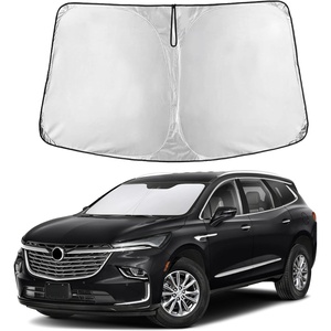 Econour Windshield Sun Shade Compatible for Rivian R1S R1T 2022-2025 2026 | Sun Visor for Front Windshield & Window Sun Shade Cover, UV Heat Blocker & Protector, Car Accessories(for Buick Enclave 2018–2024)