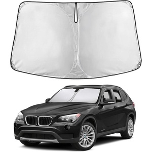 Econour Windshield Sun Shade Compatible for Rivian R1S R1T 2022-2025 2026 | Sun Visor for Front Windshield & Window Sun Shade Cover, UV Heat Blocker & Protector, Car Accessories(for BMW X1 2011–2015)