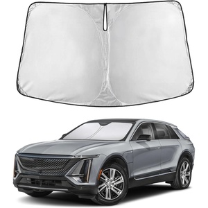 Econour Windshield Sun Shade Compatible for Rivian R1S R1T 2022-2025 2026 | Sun Visor for Front Windshield & Window Sun Shade Cover, UV Heat Blocker & Protector, Car Accessories(For Cadillac Lyriq (2023-2026))