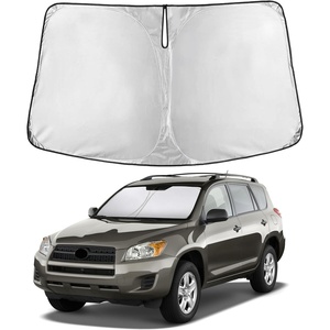 Econour Windshield Sun Shade Compatible for Rivian R1S R1T 2022-2025 2026 | Sun Visor for Front Windshield & Window Sun Shade Cover, UV Heat Blocker & Protector, Car Accessories(for Toyota RAV4 2006–2012)