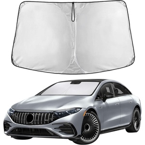 Econour Windshield Sun Shade Compatible for Rivian R1S R1T 2022-2025 2026 | Sun Visor for Front Windshield & Window Sun Shade Cover, UV Heat Blocker & Protector, Car Accessories(2012-2017)