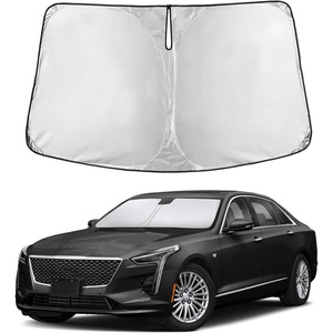 Econour Windshield Sun Shade Compatible for Rivian R1S R1T 2022-2025 2026 | Sun Visor for Front Windshield & Window Sun Shade Cover, UV Heat Blocker & Protector, Car Accessories(for Cadillac XT6 2020-2025)