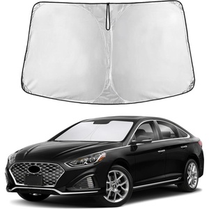 Econour Windshield Sun Shade Compatible for Rivian R1S R1T 2022-2025 2026 | Sun Visor for Front Windshield & Window Sun Shade Cover, UV Heat Blocker & Protector, Car Accessories(for Hyundai Sonata 2014- 2019)