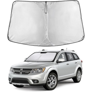 Econour Windshield Sun Shade Compatible for Rivian R1S R1T 2022-2025 2026 | Sun Visor for Front Windshield & Window Sun Shade Cover, UV Heat Blocker & Protector, Car Accessories(for Dodge Journey 2010-2020)