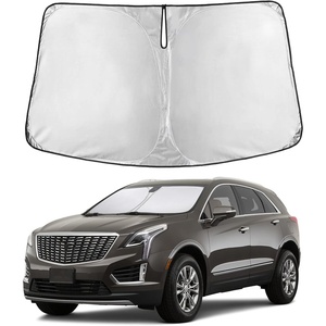 Econour Windshield Sun Shade Compatible for Rivian R1S R1T 2022-2025 2026 | Sun Visor for Front Windshield & Window Sun Shade Cover, UV Heat Blocker & Protector, Car Accessories(for Cadillac CT5 2020-2026)