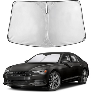 Econour Windshield Sun Shade Compatible for Rivian R1S R1T 2022-2025 2026 | Sun Visor for Front Windshield & Window Sun Shade Cover, UV Heat Blocker & Protector, Car Accessories(for Audi A6 2019-2025)