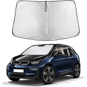 Econour Windshield Sun Shade Compatible for Rivian R1S R1T 2022-2025 2026 | Sun Visor for Front Windshield & Window Sun Shade Cover, UV Heat Blocker & Protector, Car Accessories(for BMW i3 2015-2022)