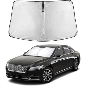 Econour Windshield Sun Shade Compatible for Rivian R1S R1T 2022-2025 2026 | Sun Visor for Front Windshield & Window Sun Shade Cover, UV Heat Blocker & Protector, Car Accessories(For Lincoln Continental (2017 – 2020))