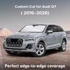 EcoNour Windshield Sunshade Compatible for Audi Q7 2016-2024 2025 2026 | Sun Visor for Front Windshield & Window Sun Shade Cover, UV Heat Blocker & Protector, Car Accessories