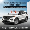 EcoNour Windshield Sunshade Compatible for Ford Explorer 2020-2025 2026 | Sun Visor for Front Windshield & Window Sun Shade Cover, UV Heat Blocker & Protector, Car Accessories