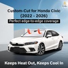 EcoNour Windshield Sunshade Compatible for Honda Civic 11th Gen 2022-2026 | Including LX, Sport, EX, Touring, and Si Window Sun Shade Cover, UV Heat Blocker & Protector, Car Accessories