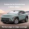 EcoNour Windshield Sunshade Compatible for Hyundai Kona 2024 2025 2026 | Sun Visor for Front Windshield & Window Sun Shade Cover, UV Heat Blocker & Protector, Car Accessories