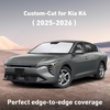 EcoNour Windshield Sunshade Compatible for Kia K4 2025 2026 | Sun Visor for Front Windshield & Window Sun Shade Cover, UV Heat Blocker & Protector, Car Accessories