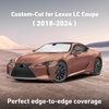 EcoNour Windshield Sunshade Compatible for Lexus LC 2018-2022 2023 2024 | Sun Visor for Front Windshield & Window Sun Shade Cover, UV Heat Blocker & Protector, Car Accessories