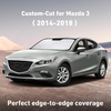 EcoNour Windshield Sunshade Compatible for Mazda 3 2014-2016 2017 2018 | Sun Visor for Front Windshield & Window Sun Shade Cover, UV Heat Blocker & Protector, Car Accessories