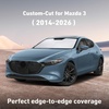 EcoNour Windshield Sunshade Compatible for Mazda 3 2014-2024 2025 2026 | Sun Visor for Front Windshield & Window Sun Shade Cover, UV Heat Blocker & Protector, Car Accessories
