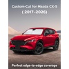 EcoNour Windshield Sunshade Compatible for Mazda CX-5 2017-2024 2025 2026 | Sun Visor for Front Windshield & Window Sun Shade Cover, UV Heat Blocker & Protector, Car Accessories