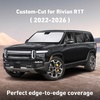 EcoNour Windshield Sunshade Compatible for Rivian R1T 2022-2024 2025 2026 | Sun Visor for Front Windshield & Window Sun Shade Cover, UV Heat Blocker & Protector, Car Accessories