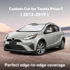EcoNour Windshield Sunshade Compatible for Toyota Prius C 2012-2018 2019 | Sun Visor for Front Windshield & Window Sun Shade Cover, UV Heat Blocker & Protector, Car Accessories