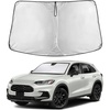 EcoNour Windshield Sunshade Compatible Compatible for Honda HRV 2023-2026 | Sun Visor for Front Windshield & Window Sun Shade Cover, UV Heat Blocker & Protector, Car Accessories