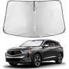 EcoNour Windshield Sunshade Compatible for Acura RDX 2019-2024 2025 2026 | Sun Visor for Front Windshield & Window Sun Shade Cover, UV Heat Blocker & Protector, Car Accessories