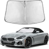 EcoNour Windshield Sunshade Compatible for BMW Z4 M2 M8 2003-2024 2025 2026 | Sun Visor for Front Windshield & Window Sun Shade Cover, UV Heat Blocker & Protector, Car Accessories