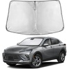 EcoNour Windshield Sunshade Compatible for Buick Envista 2024 2025 2026 | Sun Visor for Front Windshield & Window Sun Shade Cover, UV Heat Blocker & Protector, Car Accessories
