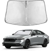 EcoNour Windshield Sunshade Compatible for Honda Accord 2023-2024 2025 2026 | Sun Visor for Front Windshield & Window Sun Shade Cover, UV Heat Blocker & Protector, Car Accessories