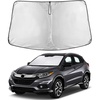 EcoNour Windshield Sunshade Compatible for Honda HRV 2016-2020 2021 2022 | Sun Visor for Front Windshield & Window Sun Shade Cover, UV Heat Blocker & Protector, Car Accessories