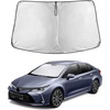 EcoNour Windshield Sunshade Compatible for Toyota Corolla 2014-2018 2019 | L, LE (Eco/Plus), S, SE, XLE, XSE Sun Visor for Front Windshield & Window Sun Shade Cover, UV Blocker, Car Accessories