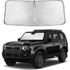 EcoNour Windshield Sunshade Compatible for Toyota Land Cruiser 2024-2026 | Sun Visor for Front Windshield & Window Sun Shade Cover, UV Heat Blocker & Protector, Car Accessories