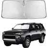 EcoNour Windshield Sunshade for Toyota 4Runner 2010-2023 2024 2025 2026 | SR5, Trail, TRD (Off-Road, Premium, Pro) Limited, Front Window Sun Shade Cover, UV Heat Blocker & Protector, Car Accessories