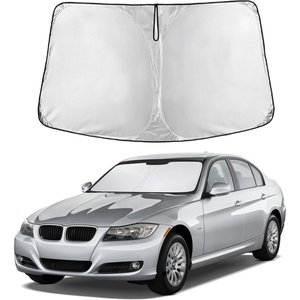 EcoNour Windshield Sunshade Compatible for BMW 3 Series 2006-2009 2010 2011 | Sun Visor for Front Windshield & Window Sun Shade Cover, UV Heat Blocker & Protector, Car Accessories