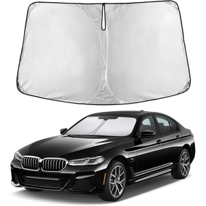 EcoNour Windshield Sunshade Compatible for BMW 5 Series G30 G31 2017-2023 | Sun Visor for Front Windshield & Window Sun Shade Cover, UV Heat Blocker & Protector, Car Accessories