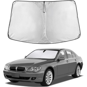 EcoNour Windshield Sunshade Compatible for BMW 7 Series 2001-2005 2006 | Sun Visor for Front Windshield & Window Sun Shade Cover, UV Heat Blocker & Protector, Car Accessories