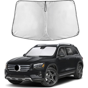 EcoNour Windshield Sunshade Compatible for Mercedes Benz GLB 2020-2025 2026 | Sun Visor for Front Windshield & Window Sun Shade Cover, UV Heat Blocker & Protector, Car Accessories