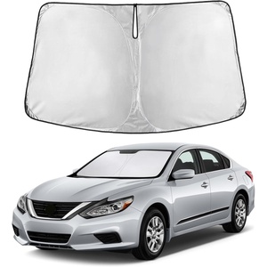 EcoNour Windshield Sunshade Compatible for Nissan Altima 2013-2017 2018 | Sun Visor for Front Windshield & Window Sun Shade Cover, UV Heat Blocker & Protector, Car Accessories