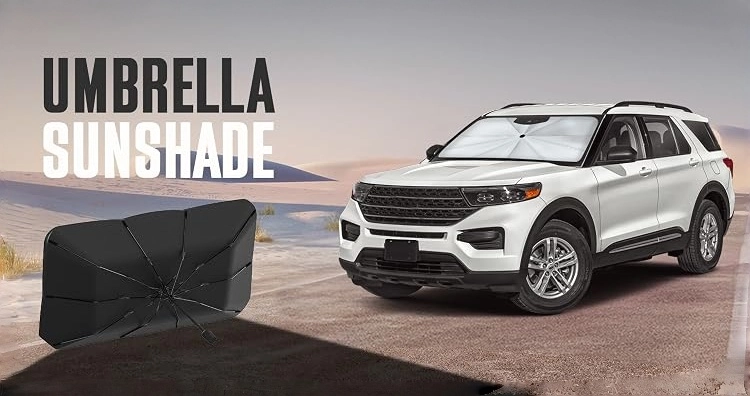 ECONOUR windshield heat shield and UVProtection