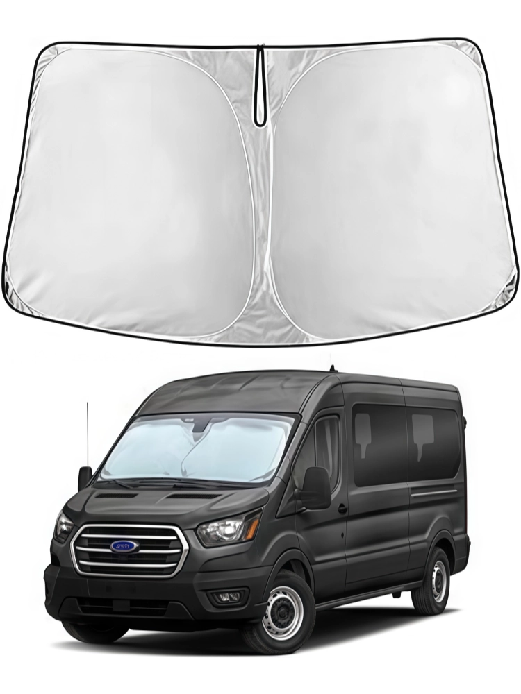 ECONOUR windshield heat shield and UVProtection